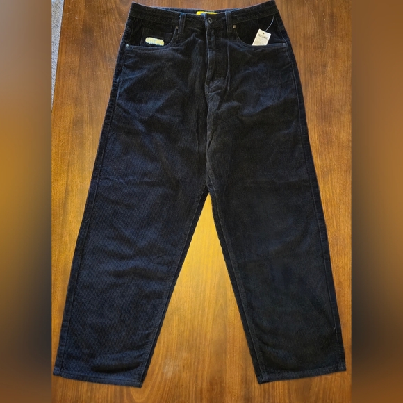 Empyre‎ Easy Now Ultra Loose Corduroy Straight Leg Pants Size 32
